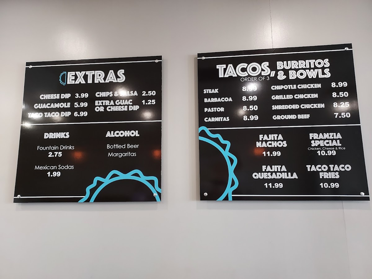 Taco Taco Fresh Mex Menu - Image 2